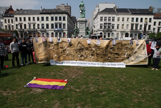 Protesta ante Bruselas
